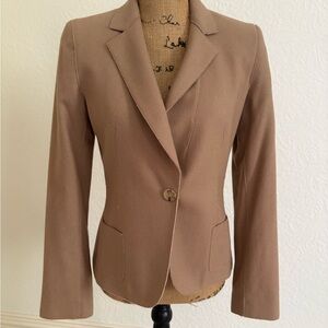 Saks Fifth Avenue Tan Blazer